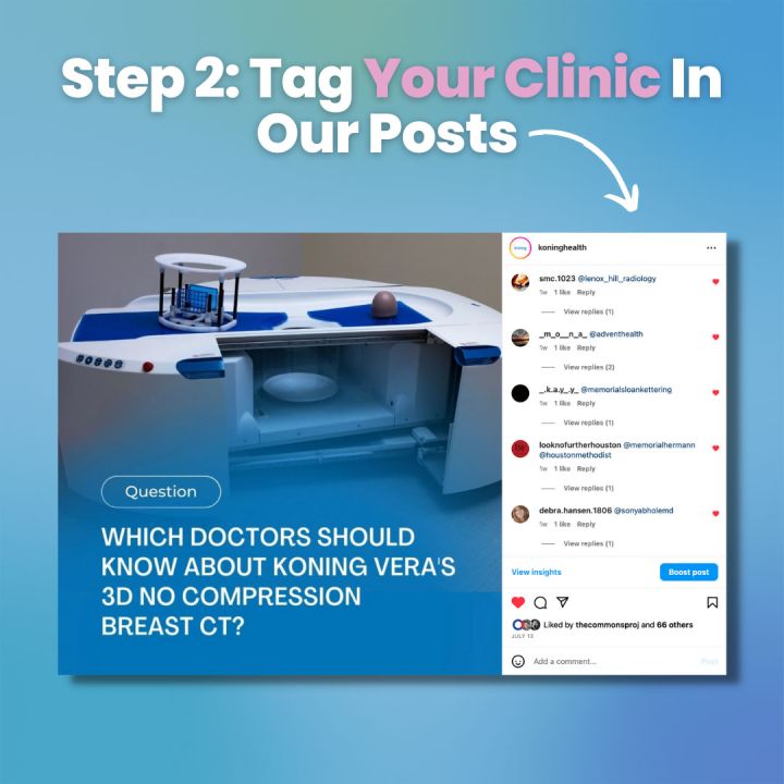 Step 2: Tag Your Clinic In Our Posts
